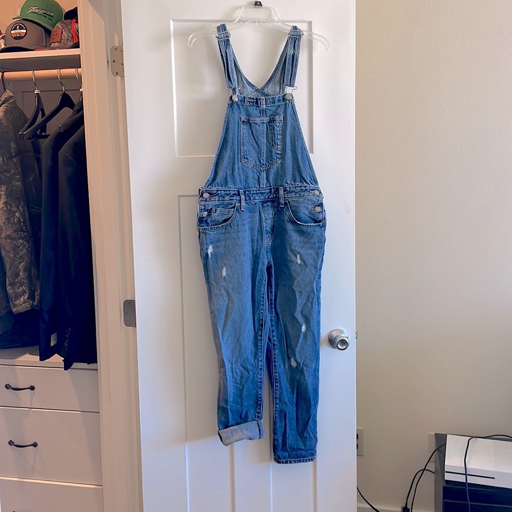 Levi denim overalls
